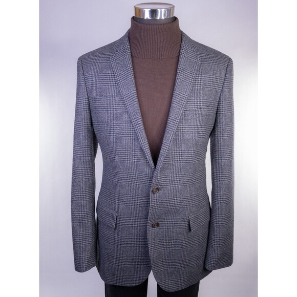 J.Crew Ludlow Sport Coat Casual Jacket Wool Plaid Two Button Sz 42L Blazer EUC - Picture 3 of 16